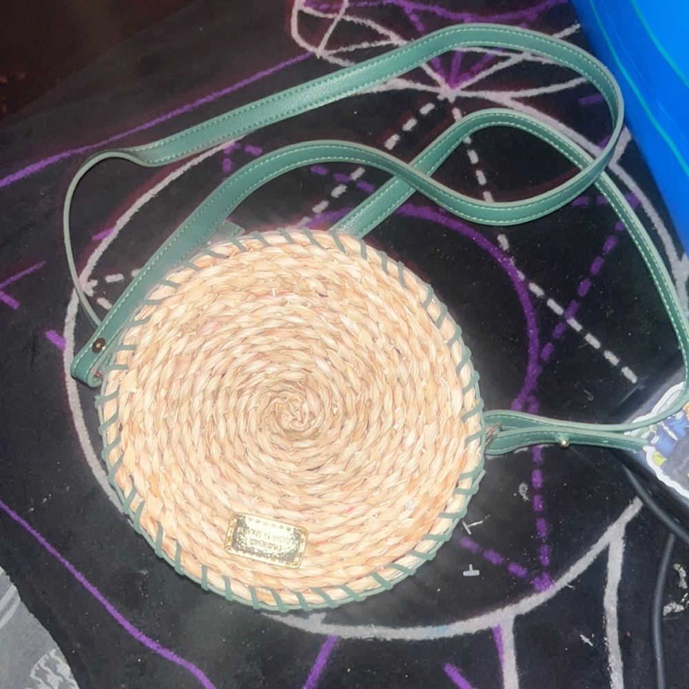 Bath and Body Works wicker crossbody bag